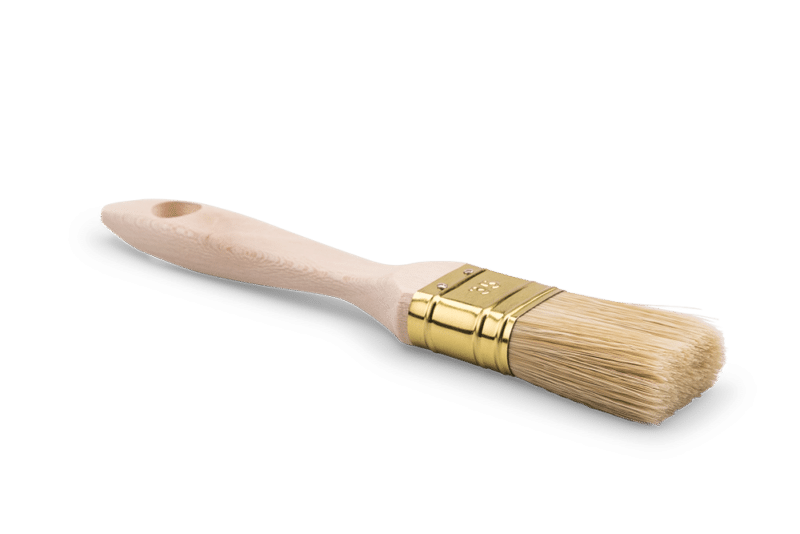 Kwast plat (hout)